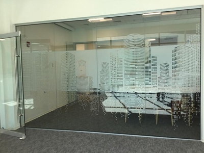 Imaged Glass Photo